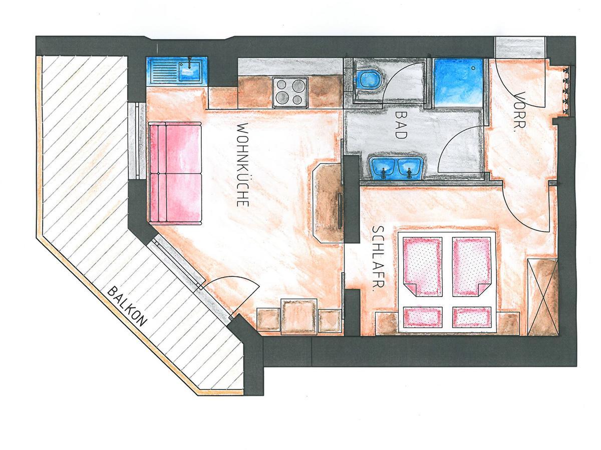 Apartament Almrose Stumm Zewnętrze zdjęcie